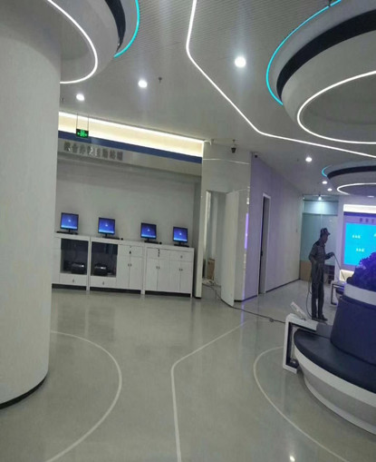 云南無(wú)機磨石地坪—稅務(wù)局案例圖片