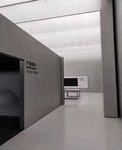 浙江無(wú)機磨石地坪—華策集團案例圖